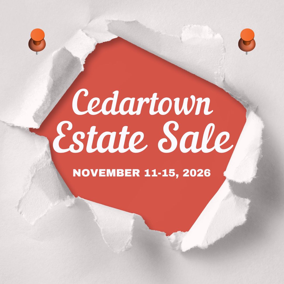 Cedartown Estate Sale - November 2026