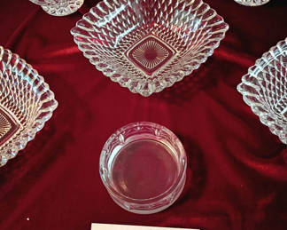 Lot 25: Cut Crystal and Vintage Glass Bowls Grouping