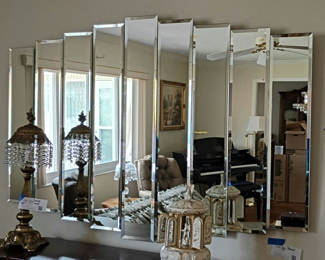 Lot 91: Wall Hanging Mirror