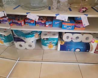 Lot 146: Assorted Paper Products and Storage Bags