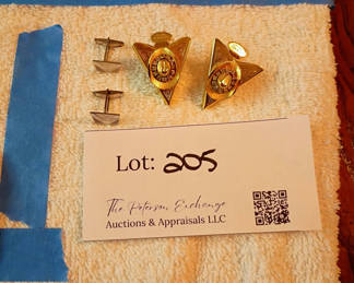 Lot 205: Two Pairs of Vintage Cufflinks