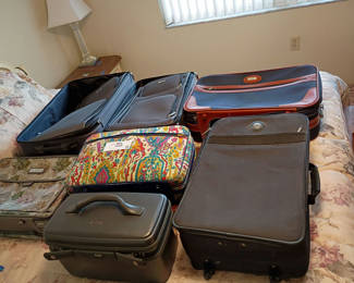 Lot 156: Assorted Suitcases and Travel Bags