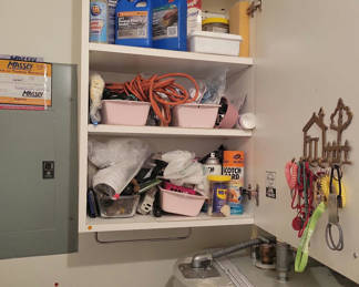 Lot 901: Assorted Household Cleaning and Utility Supplies