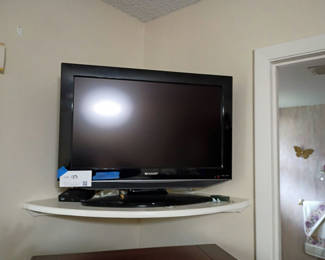 Lot 133: Sharp Flat Screen Television with Cisco Set-Top Box