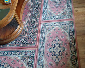 Lot 88: Set of Patterned Area Rugs and Runners