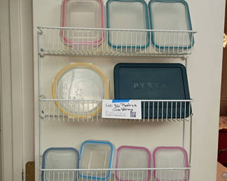Lot 36: Assorted Glass Food Storage Containers and Lids