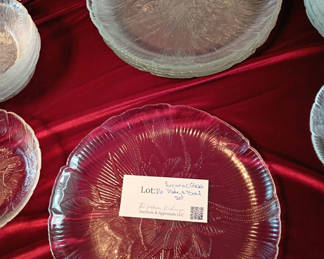 Lot 16: Arcoroc Glass Dinnerware Set