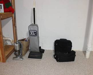 Sharp and Oreck Vacuums