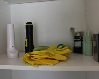 Flashlights, Work Gloves, Misc