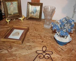 Blue Boy Pink Lady, Vase
