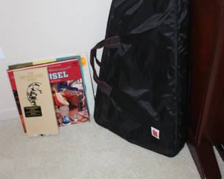 Records and Xylophone Case