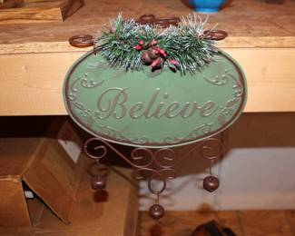 Believe Sign