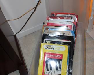 Music Books Organ Inf.