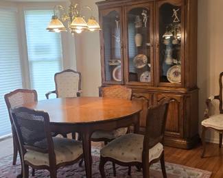 Dining Table and China Cabinet