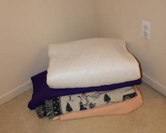 Mattress Pad, Blankets