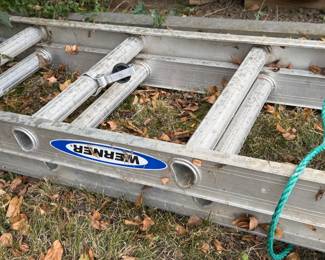 WERNER 20 FT ALUMINUM EXTENSION LADDER