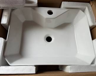 CERAMIC BATHROOM VESSEL SINK