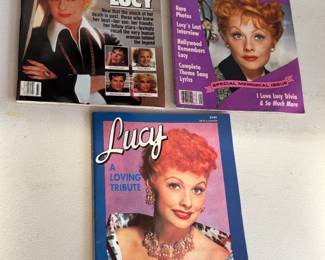 LUCILLE BALL I LOVE LUCY COLLECTIBLE MAGAZINES