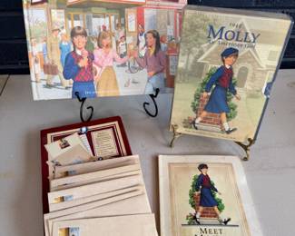 AMERICAN GIRL MOLLY BOOKS & STATIONARY