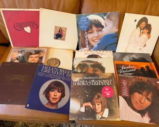 LP VINYL RECORD ALBUMS CARPENTERS BARBRA STREISAND