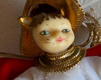 KOESTEL WEST GERMANY PUSS IN BOOTS ORNAMENT