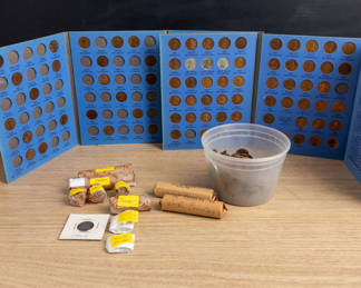 Lot 74: Circulated Wheat Pennies