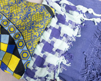Lot 37: 3 Scarves and / or Wraps