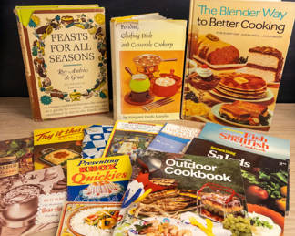 Lot 16: Vintage Cookbooks