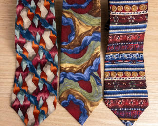 Lot 59: 3 Jerry Garcia Ties