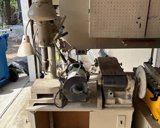 Buffalo Drill Press, Bench Grinder, Belt Sander