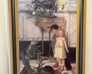 The Broken Flower Pot by Jan Frans Verhas