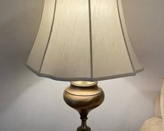 Vintage Stiffel Brass Table Lamp