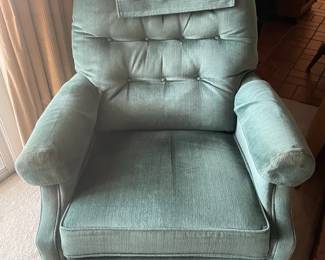 BlueGreen LaZBoy Rocking Recliner