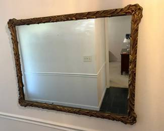 Large Gold Mirror