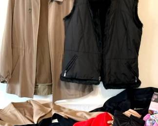 Womens London Fog Coat, EvanPicone Sweaters, Gloves, Scarves,  More