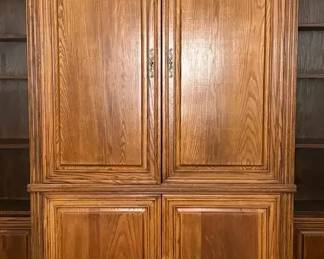 Hand Crafted Wood Armoire