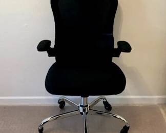 Office Desk Chair with Clear Rolling Mat