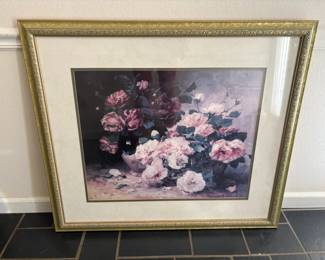 Large Floral Print