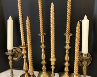 Brass Candle Holders