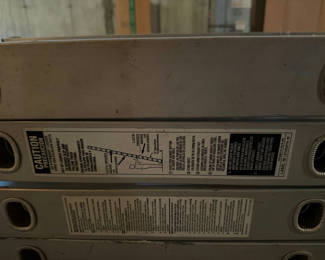 Lot 185: Werner Multi-Position Aluminum Ladder