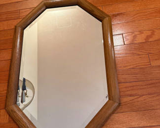 Lot 80: Octagonal Wall Mirror