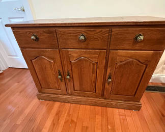 Lot 74: Wooden Sideboard Cabinet