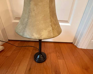 Lot 81: Table Lamp with Fabric Shade