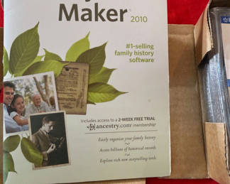 Lot 34: Family Tree Maker Genealogy Software Bundle