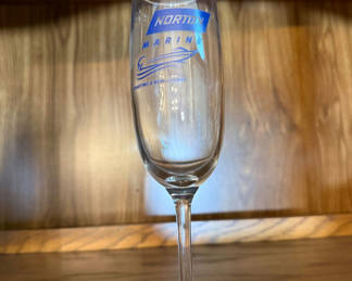 Lot 53: Norton Marine Branded Champagne Flute