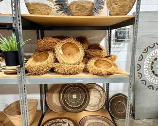 Vetiver baskets