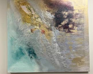 Caro Allum acrylic art