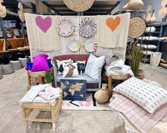 Blankets, whimsical pillow covers