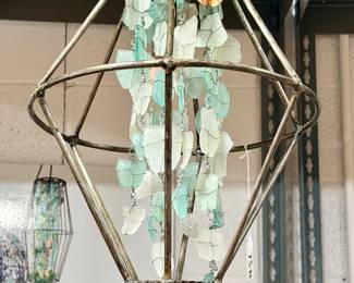 Bicycle cog chandelier