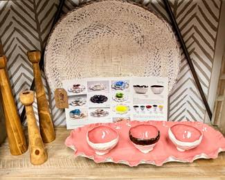 Zizipho Poswa Stoneware platter and bowl set